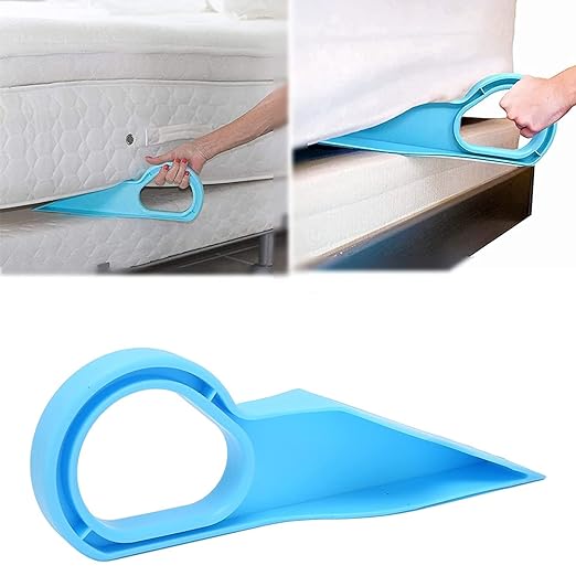 Gadgets HUB Mattress Lifter 2 in 1 Bedsheet Tucker Tool Bedsheet Mattress Lifter Stand Bed Lifter Helps Lift and Hold Mattress Wedge Elevator Tool Bed Making Bed Tucker Tool